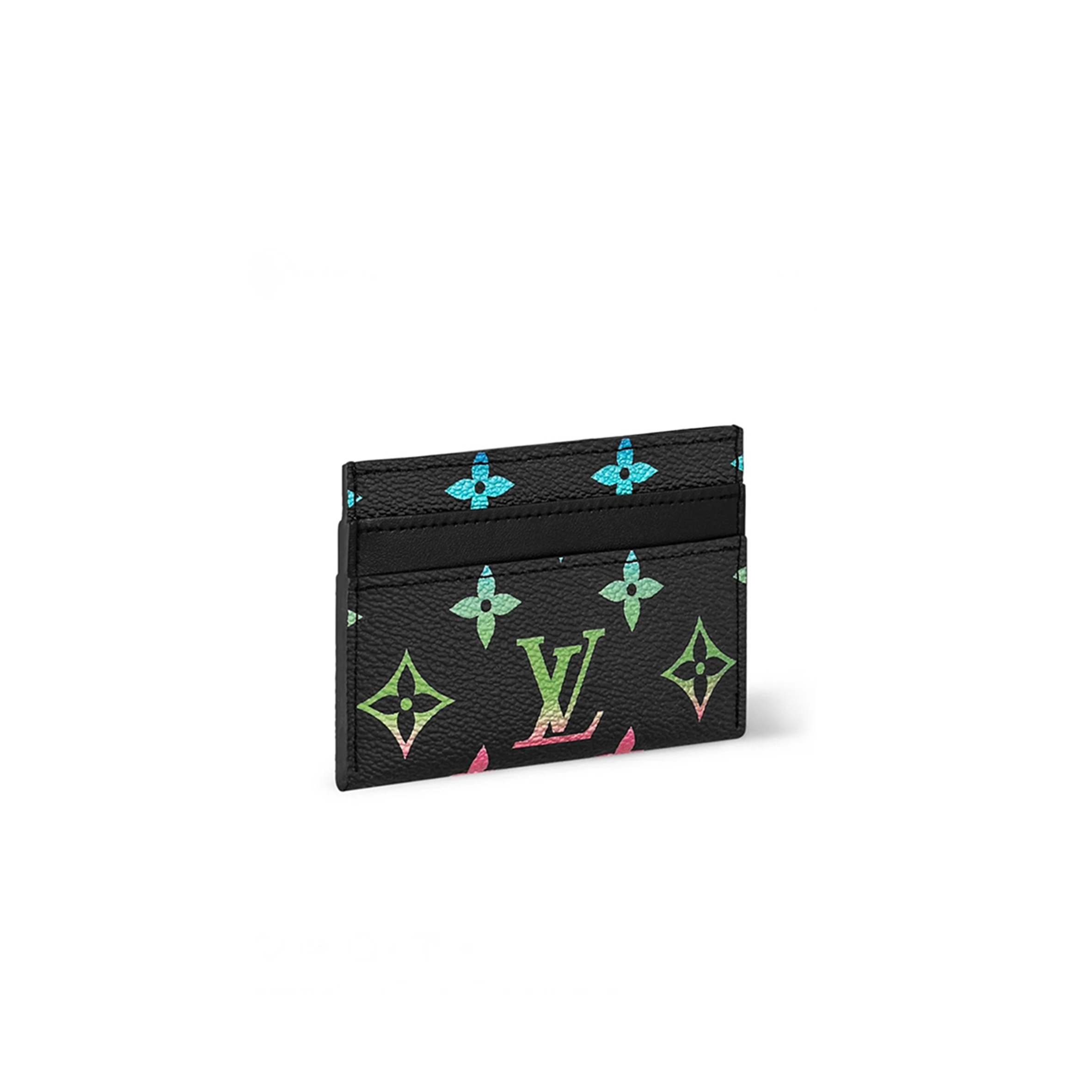 l**is V*t*n murakami double monogram eclipse card holder m13911 (11*7*1.5cm)